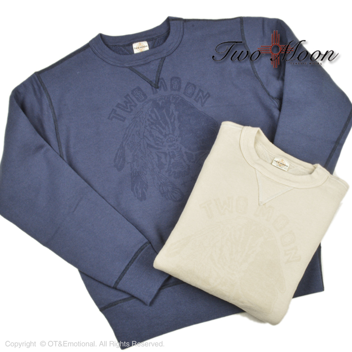 楽天市場】トゥームーン（TwoMoon）両Vスウェット TWO MOON 30240