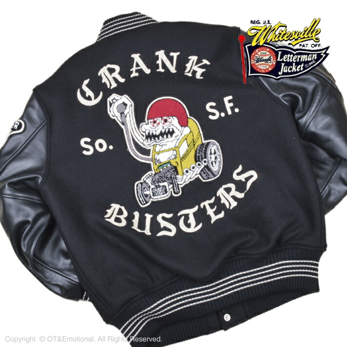 楽天市場】ホワイツビル（WHITESVILLE)スタジャンWOOL MELTON AWARD