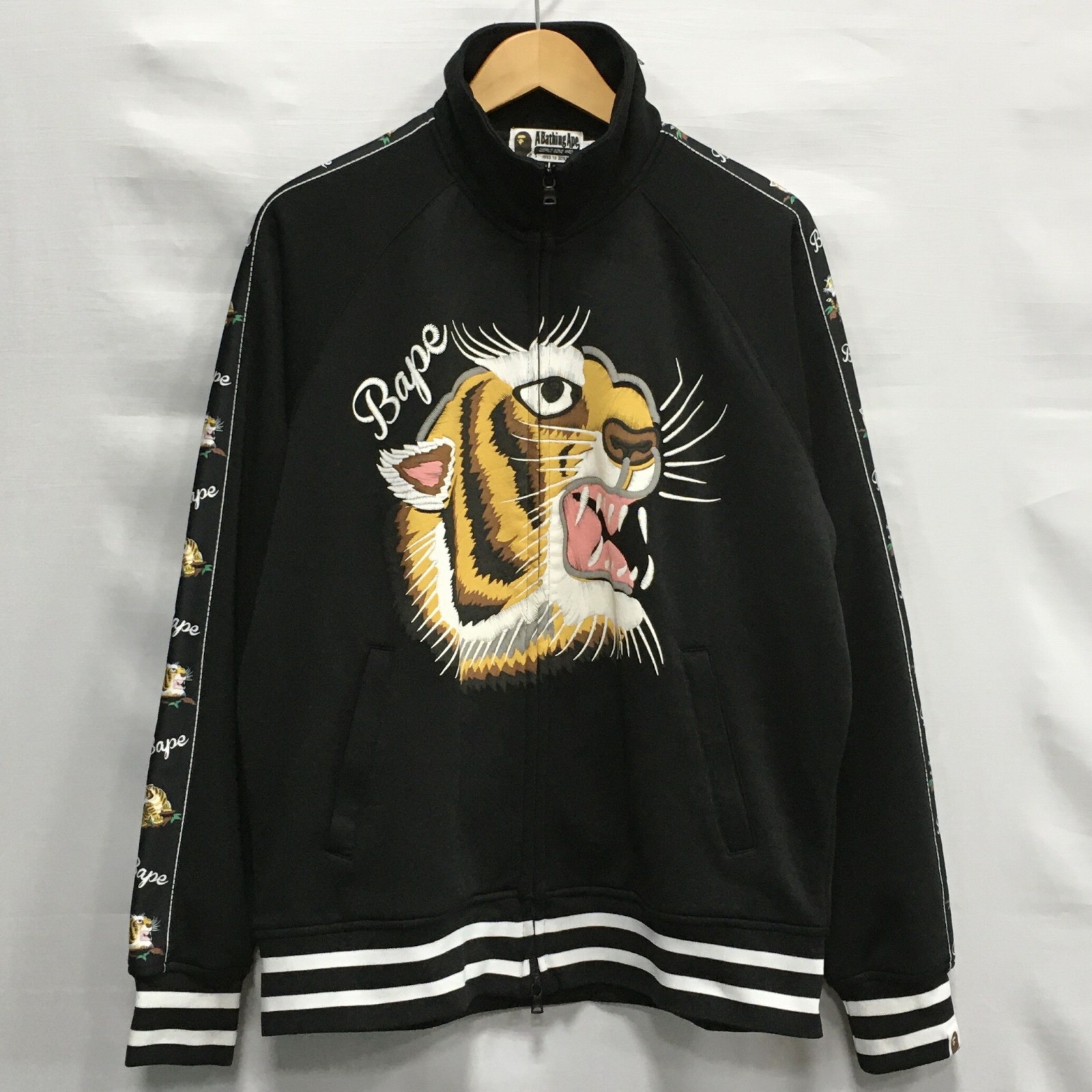 楽天市場】【送料無料】A BATHING APE TIGER JERSEY / ア ベイシング