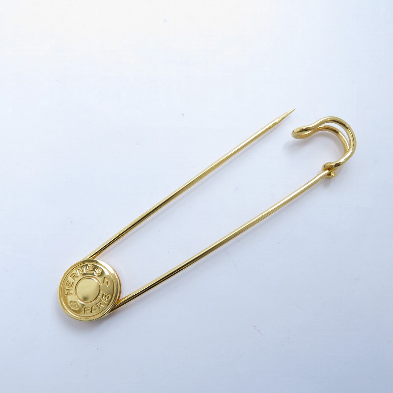 楽天市場】【中古】HERMES | エルメス セリエ ピンブローチ - ゴールド