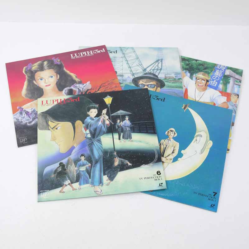 楽天市場】【中古】LD-BOX ルパン三世 TVパーフェクションBOXセカンド