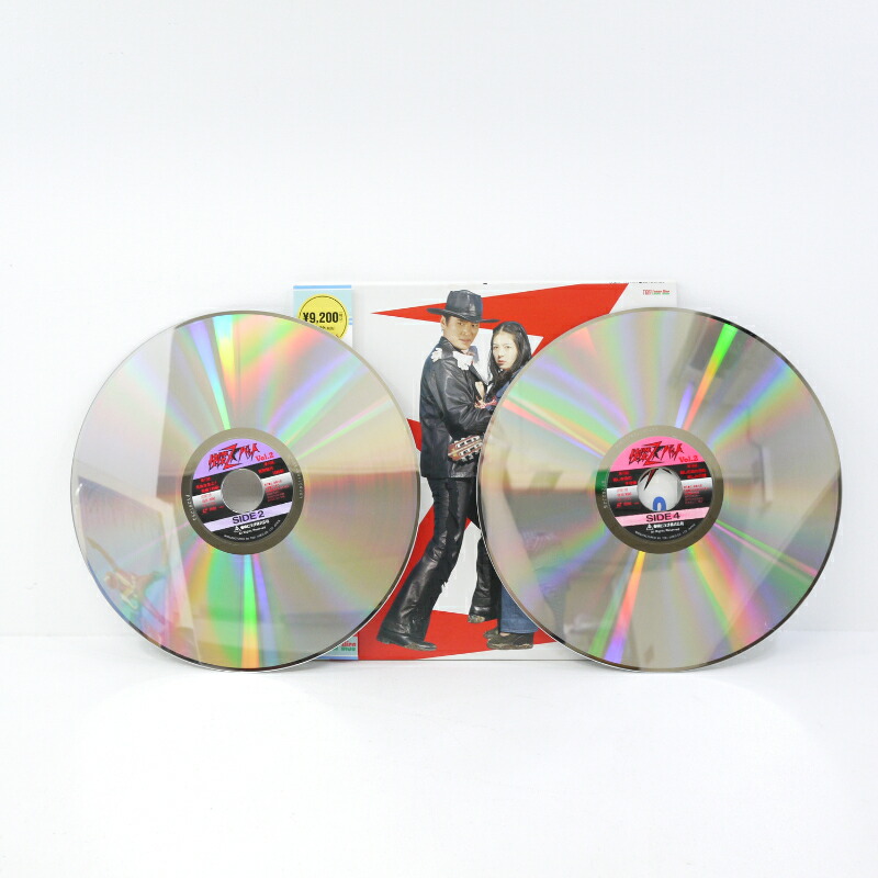楽天市場】【中古】快傑ズバット Vol.1～Vol.4LD レーザーディスク
