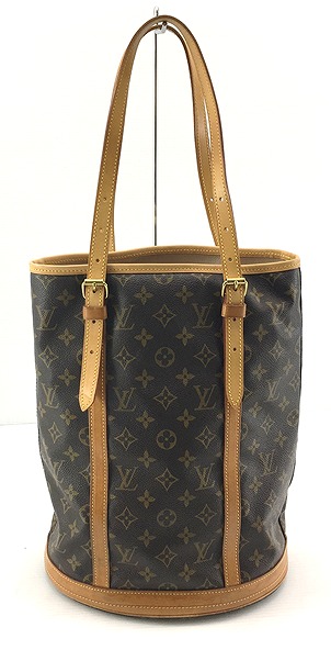 楽天市場】【中古】LOUIS VUITTON ルイヴィトン バケットGM トート