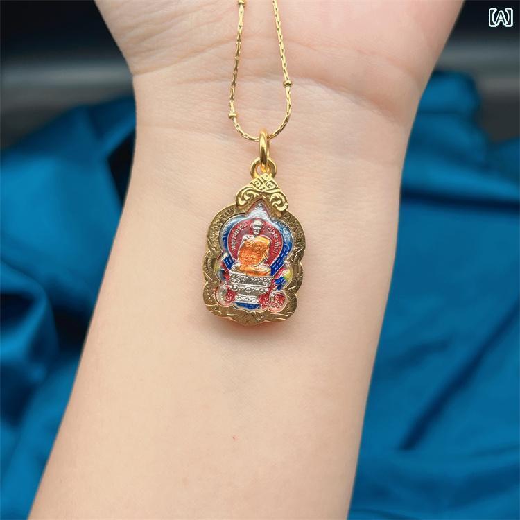 楽天市場】ペンダント トップ アクセサリー タイ お守り 仏教