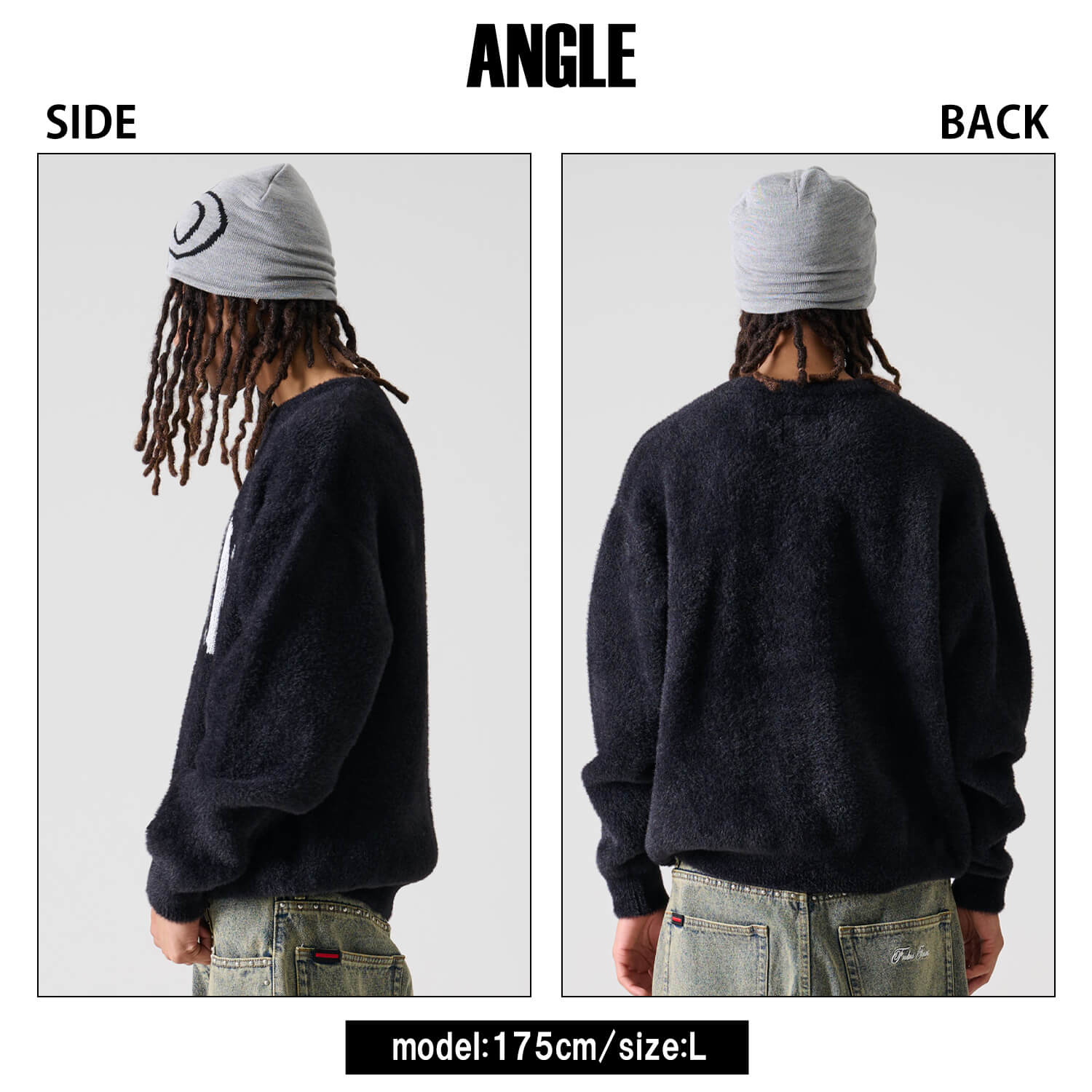 楽天市場】FUBU フブ セーター メンズ 長袖 シャギーニット 秋冬