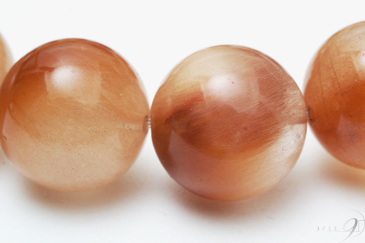 楽天市場】ブラウン オレンジ サゲニティッククォーツ ブレスレット