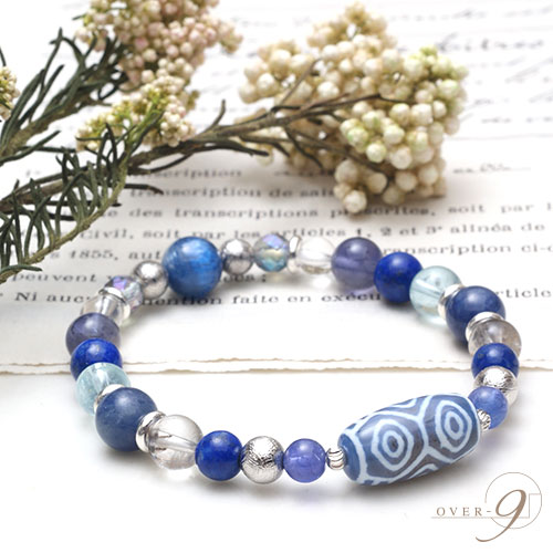 龍眼天珠紐ブレス　純銀シルバー 最高のパワー権力 金運財運 魔除け 幸福呼ぶ❣️ 龍眼天珠紐ブレス 純銀シルバー 最高のパワー権力 金運財運 魔除け