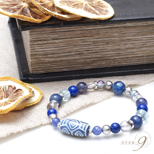 楽天市場】【Tempest〜嵐〜 『老玉髄 青 龍眼天珠ブレスレット