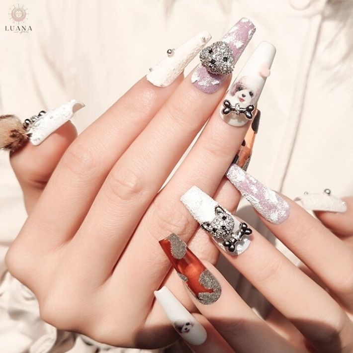 3dネイルパーツ アニマル どうぶつ デコパーツ 3dネイルパーツ