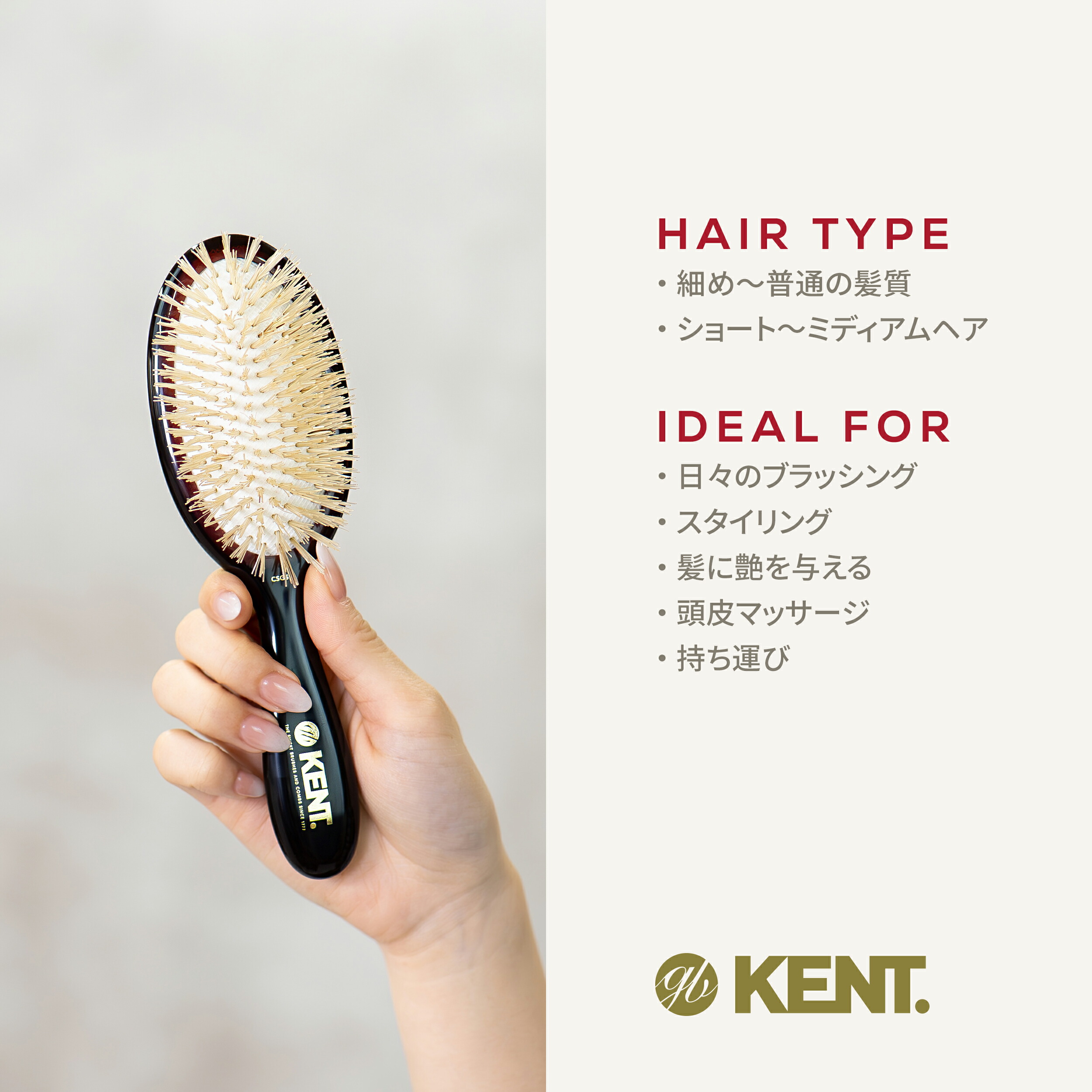 楽天市場】【アウトレット品】【公式】GB KENT (ケントブラシ