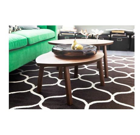 楽天市場】【NEW】IKEAイケアSTOCKHOLM ストックホルムネストテーブル2