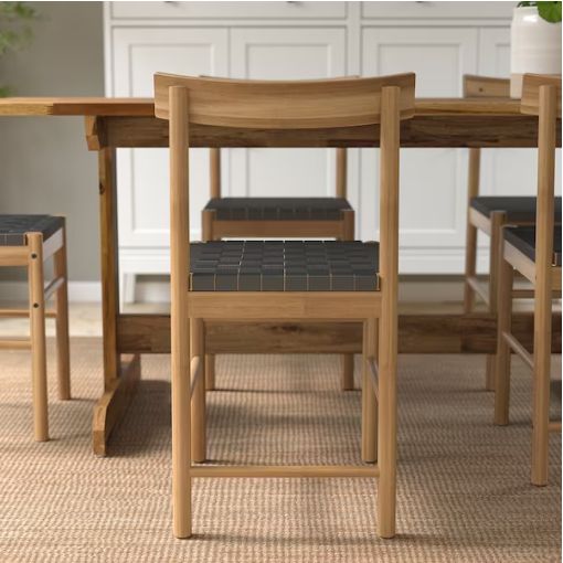 楽天市場】IKEA イケアNACKANÄS ナッカンネース チェア, アカシア材