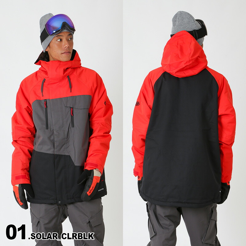 楽天市場】686/シックスエイトシックス メンズ スノーボードウェア