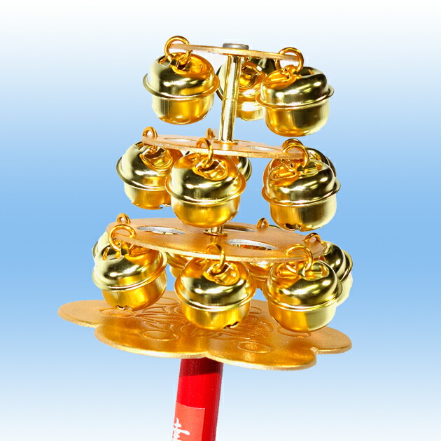 楽天市場】神楽鈴 巫女 鈴 三番叟鈴 お祓い 幸運鈴 中 浦安の舞 巫女舞