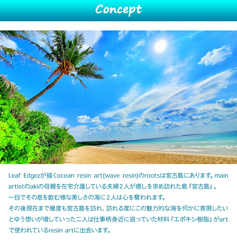 楽天市場】Leaf Edgez Ocean Resin art（オーシャンレジンアート）ホヌ