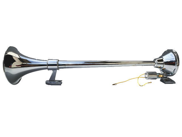 楽天市場】12V 24V ビッグホーン エアーホーン 丸型 640mm ラッパ