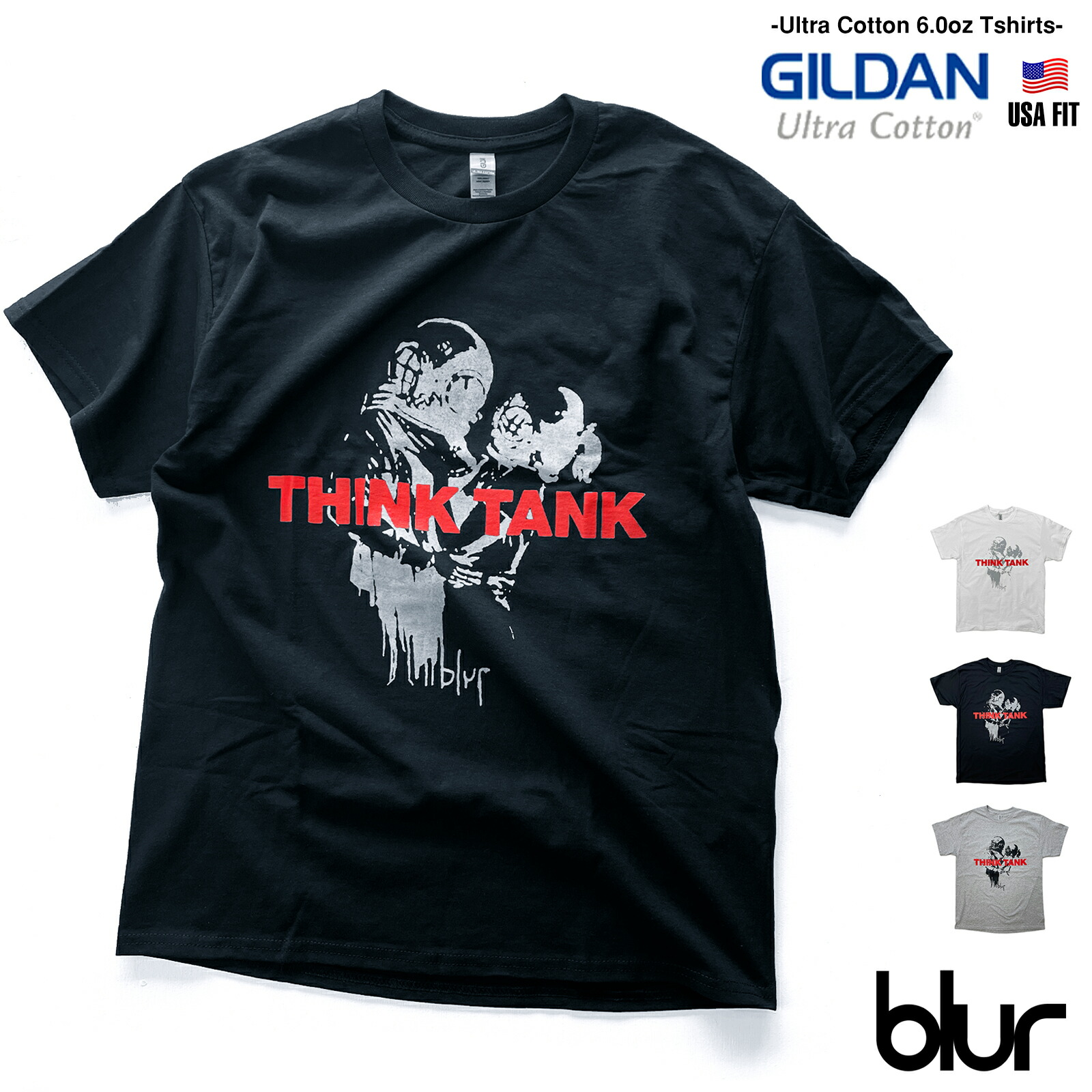 楽天市場】blur「THINK TANK」【BANKSY】ブラー シンクタンク