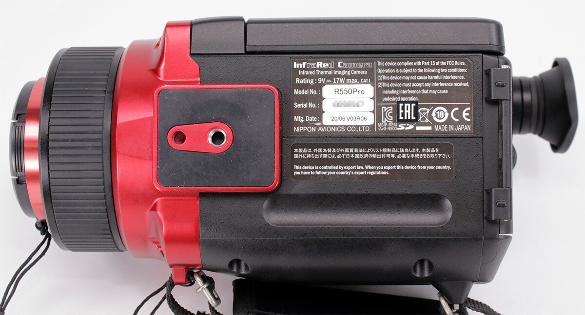 楽天市場】【中古美品☆】 赤外線サーモグラフィカメラ InfReC R550Pro