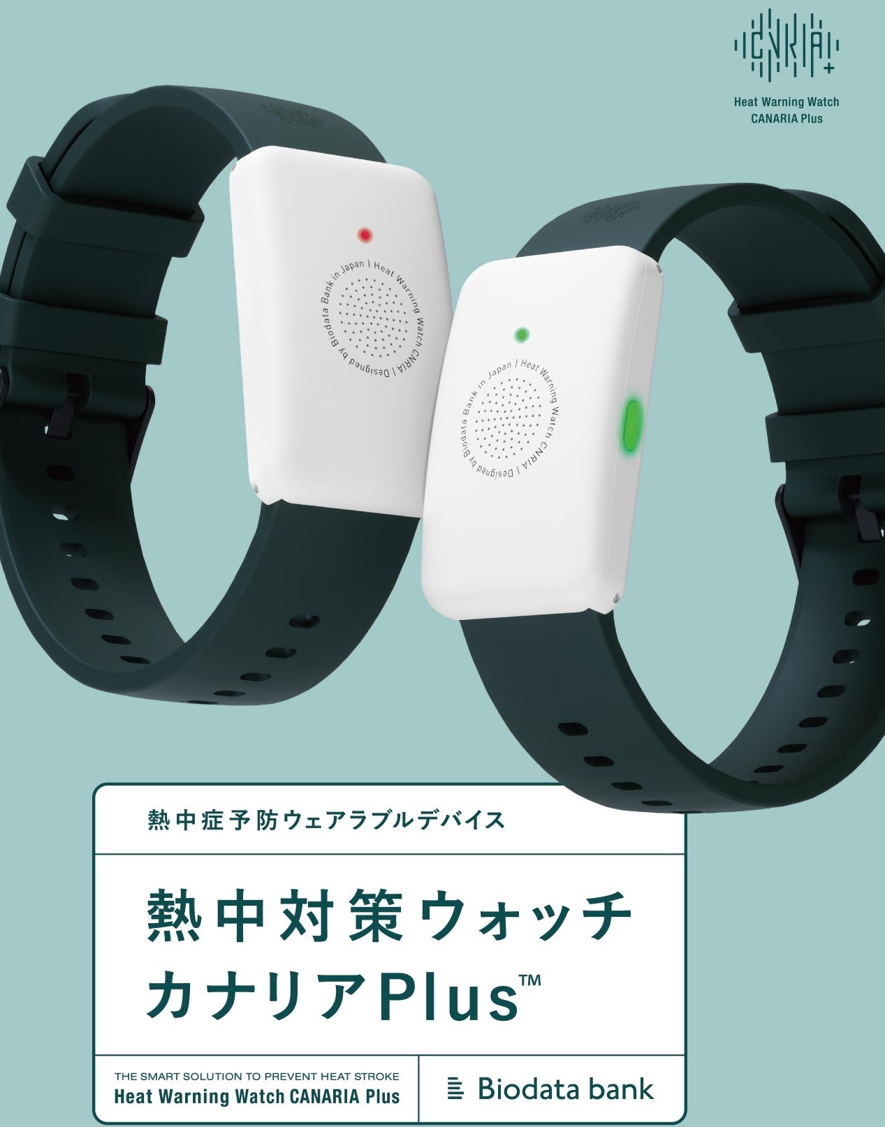 楽天市場】【月間優良ショップ】熱中対策ウォッチ カナリアPlus 電池