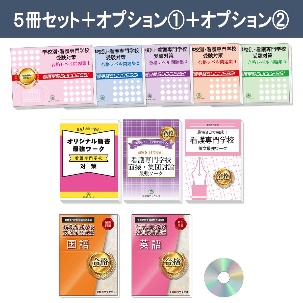 楽天市場】2026 温知会看護学院(看護科)直前対策合格セット問題集(5冊