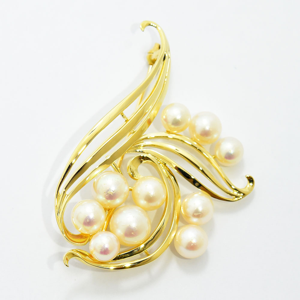 楽天市場】ミキモト イニシャル（ブローチ｜レディースジュエリー