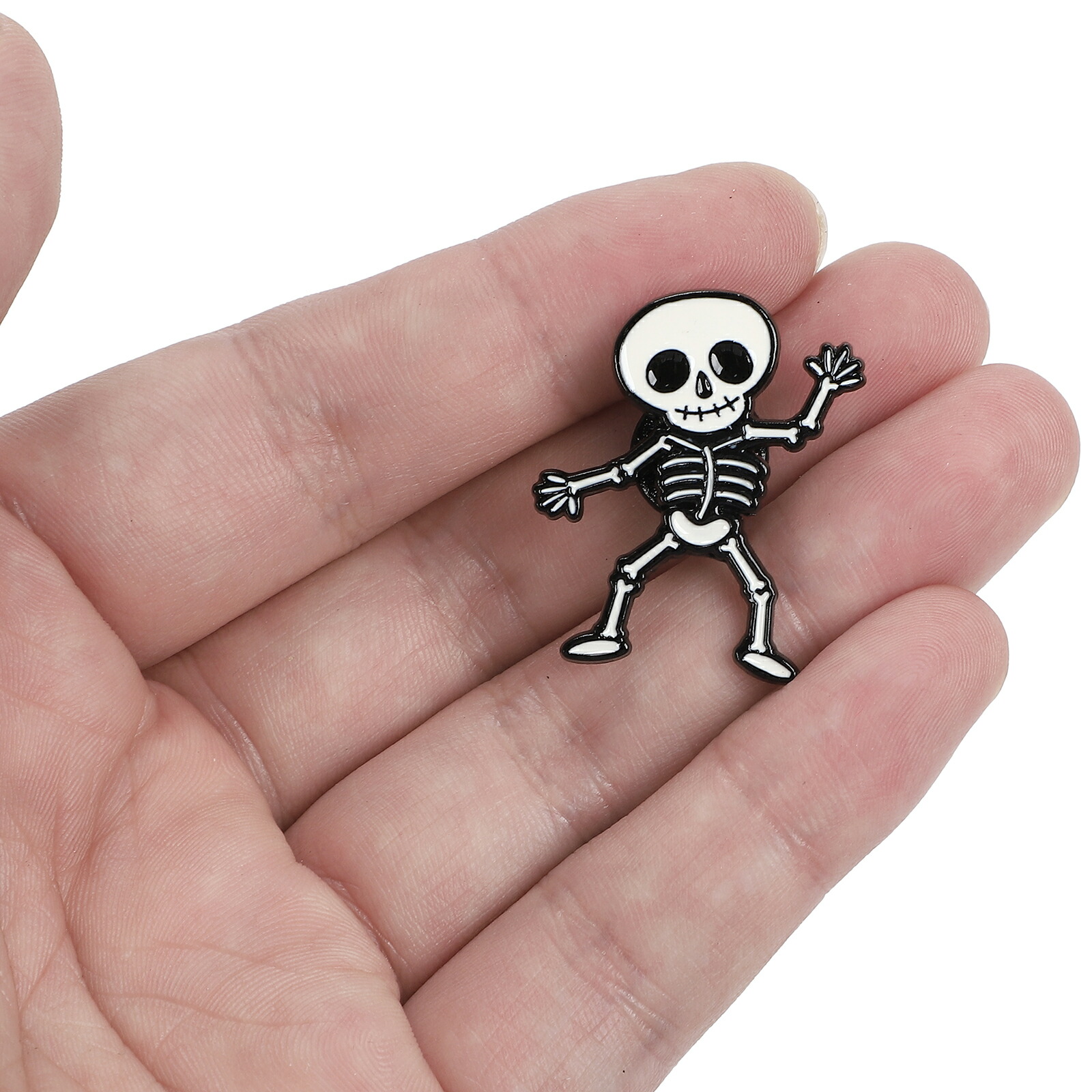 楽天市場】スケルトン ピンバッジ 骸骨 骨 ダンスモチーフ ハロウィン