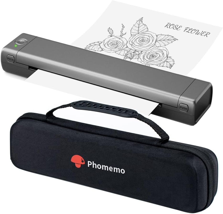 楽天市場】Phomemo M08F モバイルプリンター A4幅 小型 スマホ