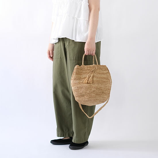 楽天市場】ノロ NORO SEAU SIMPLE ラフィア ショルダーバッグ《即日