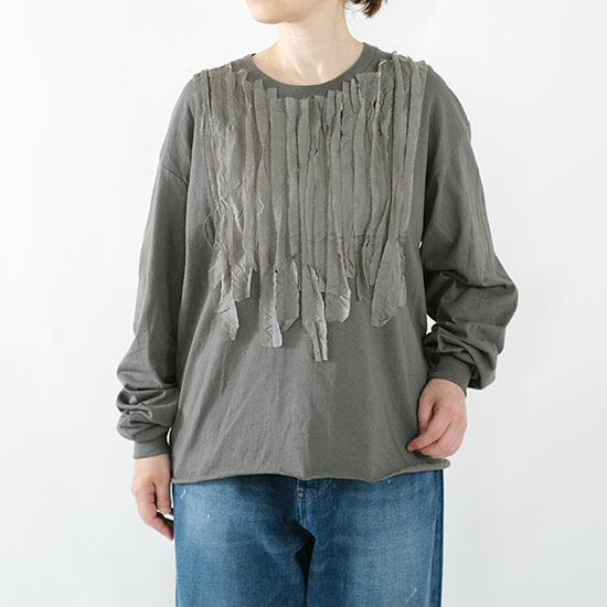 楽天市場】ダリア dahl'ia リメイク フリル 長袖Tシャツ HD-63＊送料