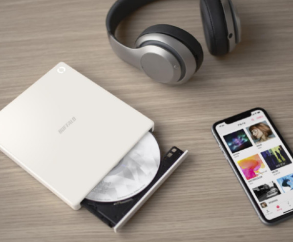 楽天市場】バッファロー RR-W1-WH スマートフォン用CDレコーダー