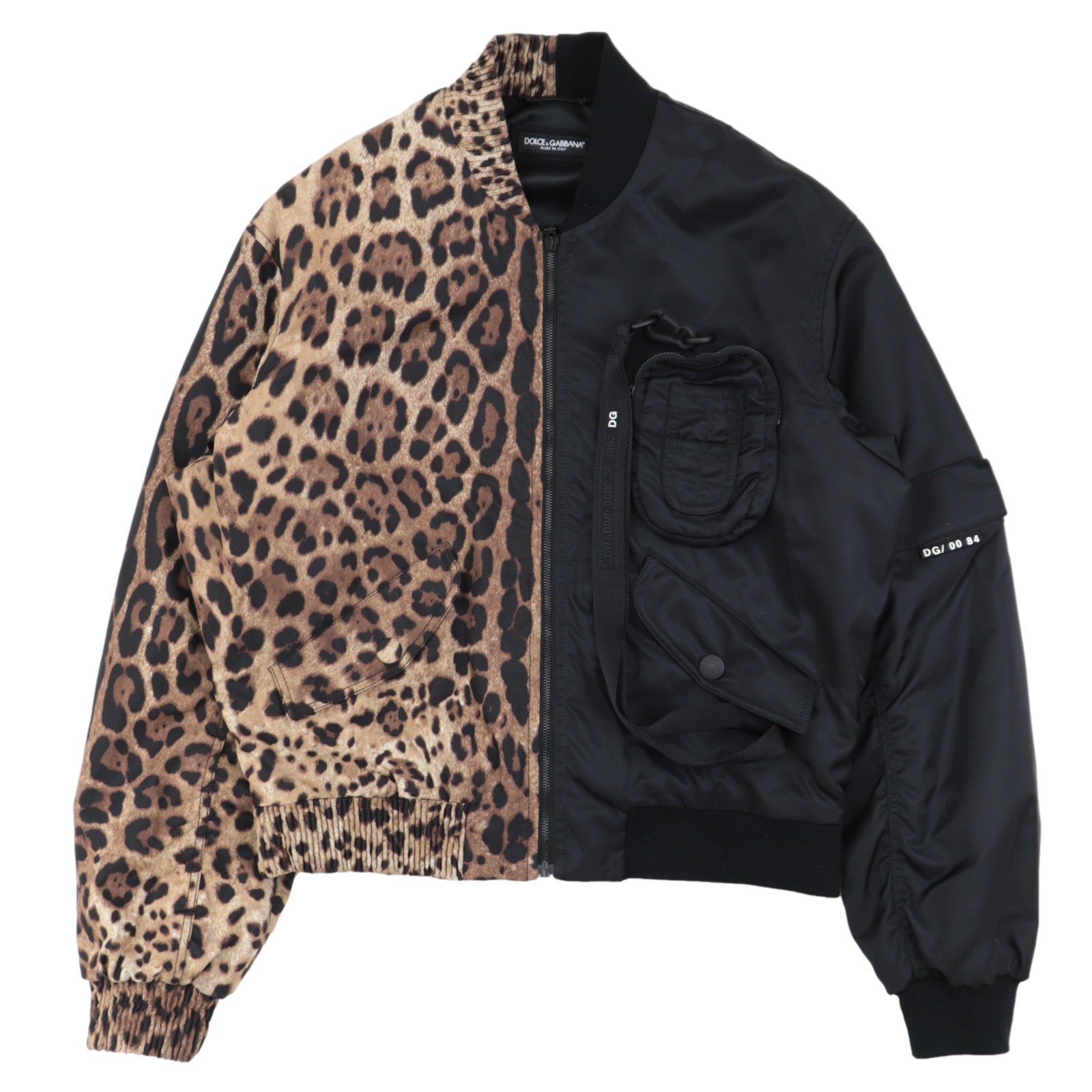 楽天市場】美品 ドルチェアンドガッバーナ レオパード切替 ブルゾン