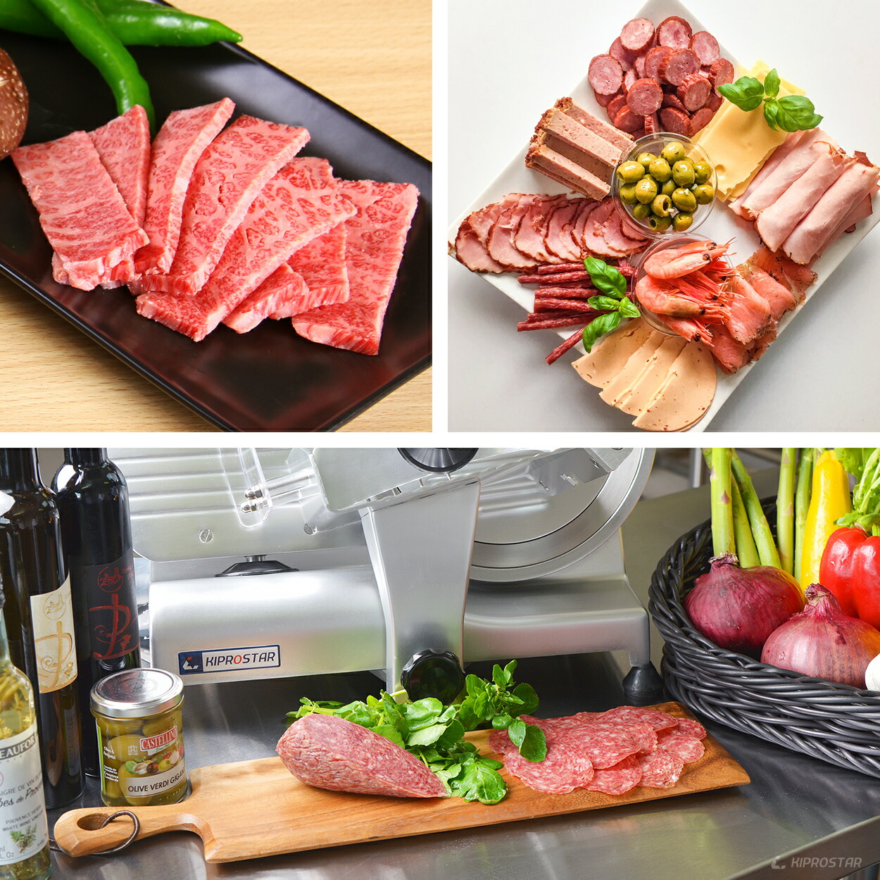 楽天市場】キプロスター 業務用ハムスライサー PRO-300YS-B 肉