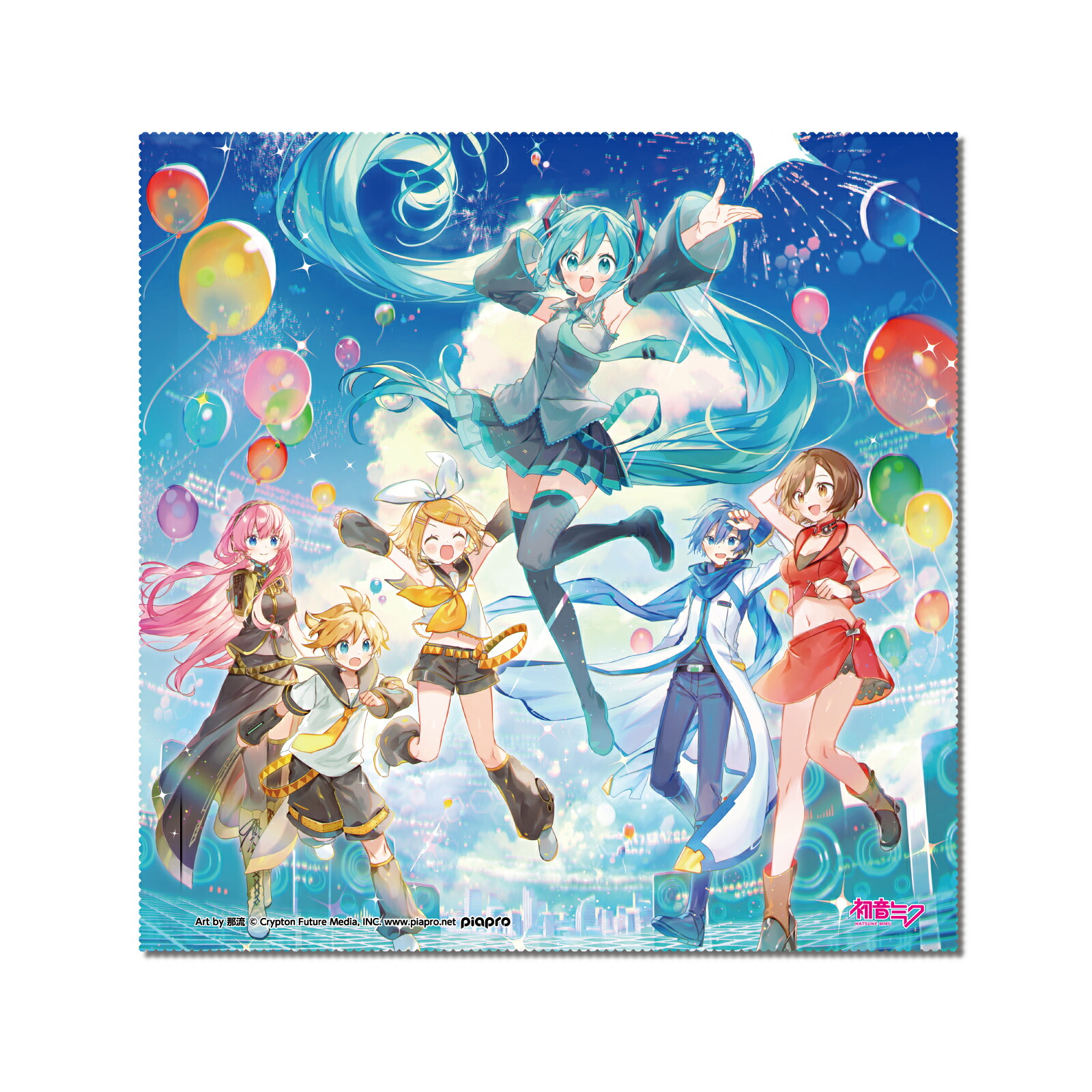 楽天市場】【初音ミク】大判グラスクロス ピアプロキャラクターズ【Art