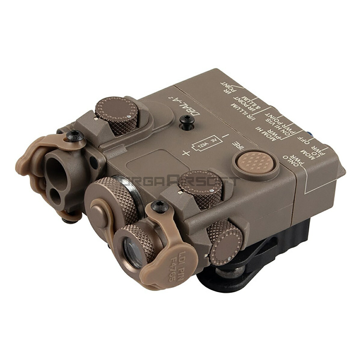 楽天市場】WADSN PEQ-15A DBAL-A2 タイプ LED フラッシュライト DE