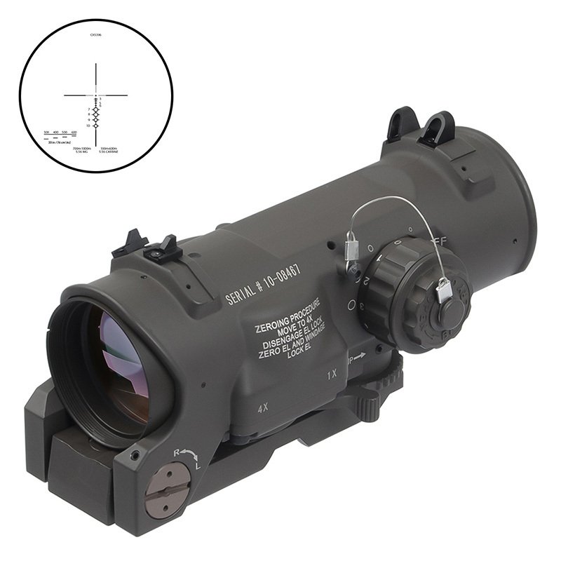 楽天市場】ELCAN SPECTER DRタイプ 4倍固定スコープ DE スコープ