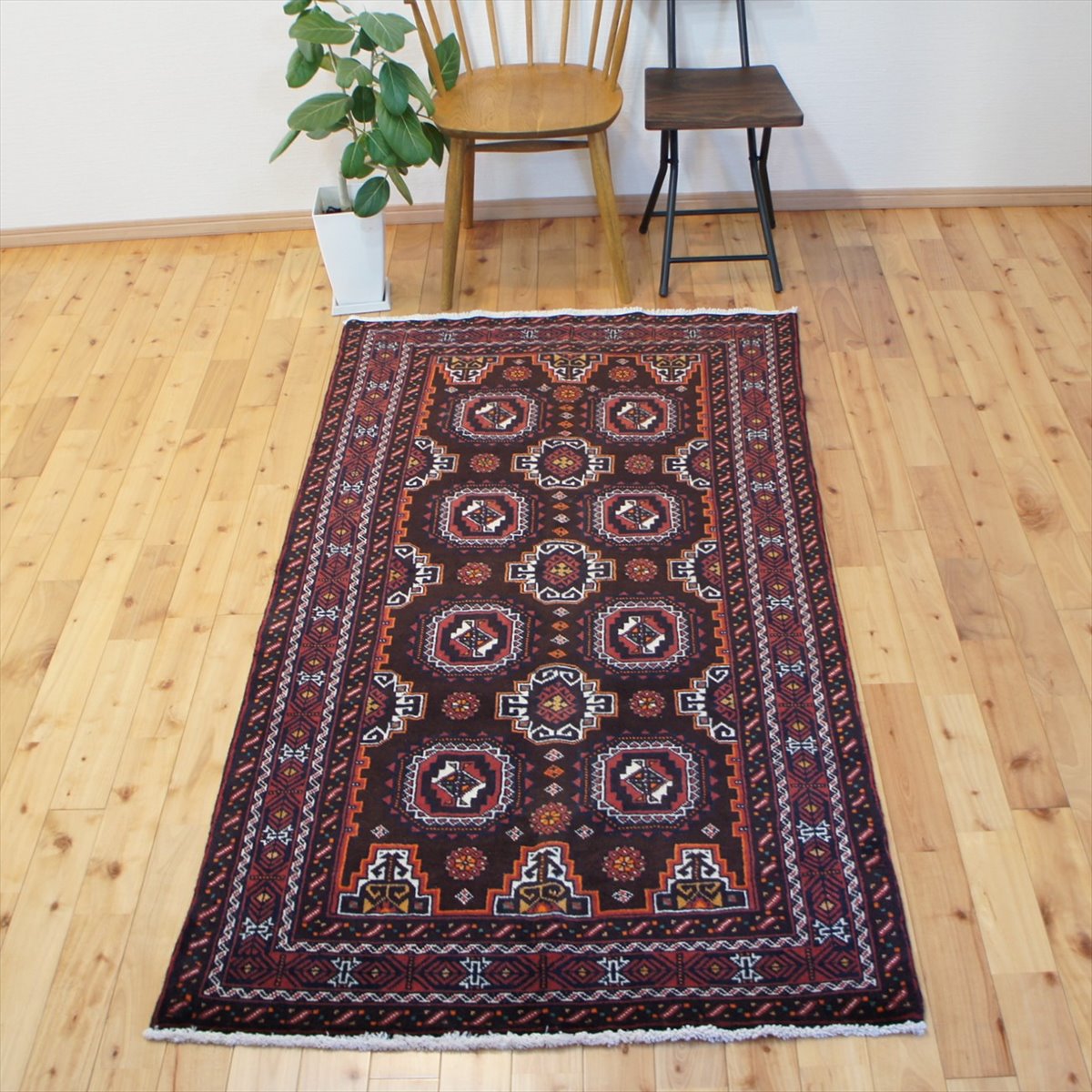 楽天市場】トライバル絨毯 ペルシャ絨毯 【本場イラン産】 バルーチ