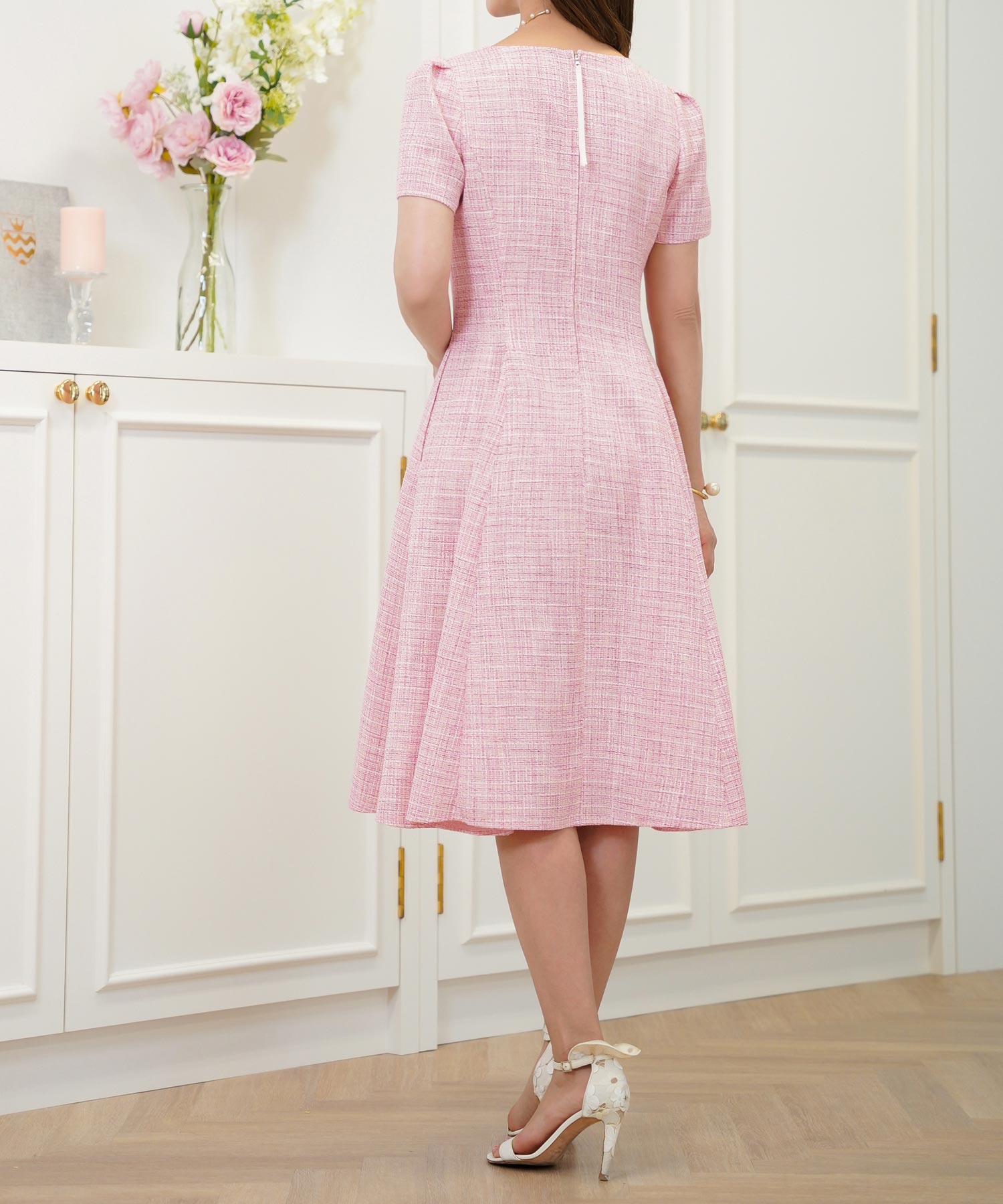 楽天市場】サマーツイード ワンピース レディース 大人 おすすめ