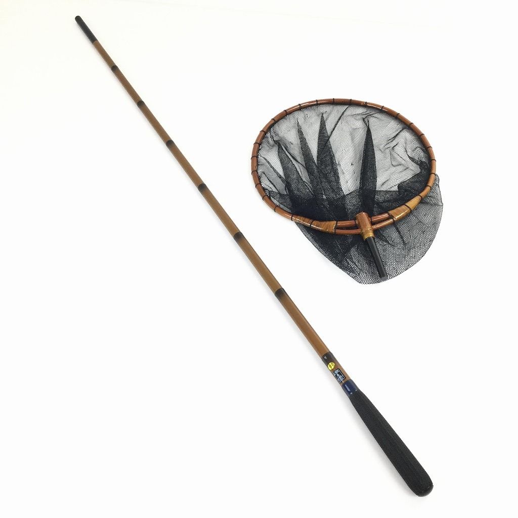 楽天市場】ヘラブナセット 芳技(よしわざ) 玉ノ柄 1本物 口巻 + 竹製