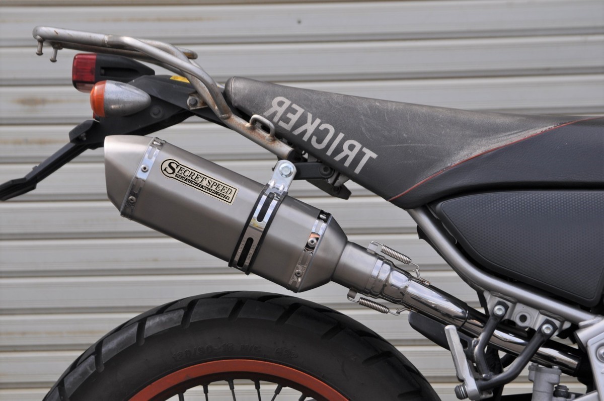 楽天市場】ヤマハ トリッカー 250 スリップオンマフラー サイレンサー