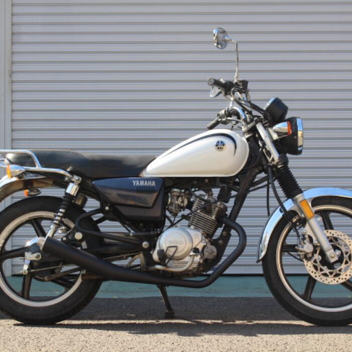 楽天市場】ヤマハ YB125SP エキゾーストマフラー QUIET 耐熱ブラック