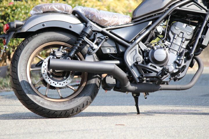 楽天市場】レブル250 23年式～ Rebel 8BK-MC49 スリップオンマフラー