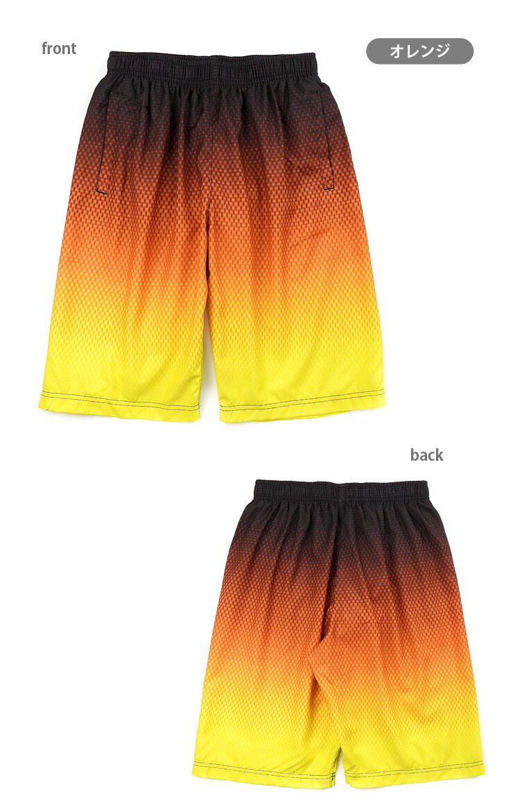 楽天市場】サーフパンツ 水着 メンズ M L LL ブルー オレンジ M-2430