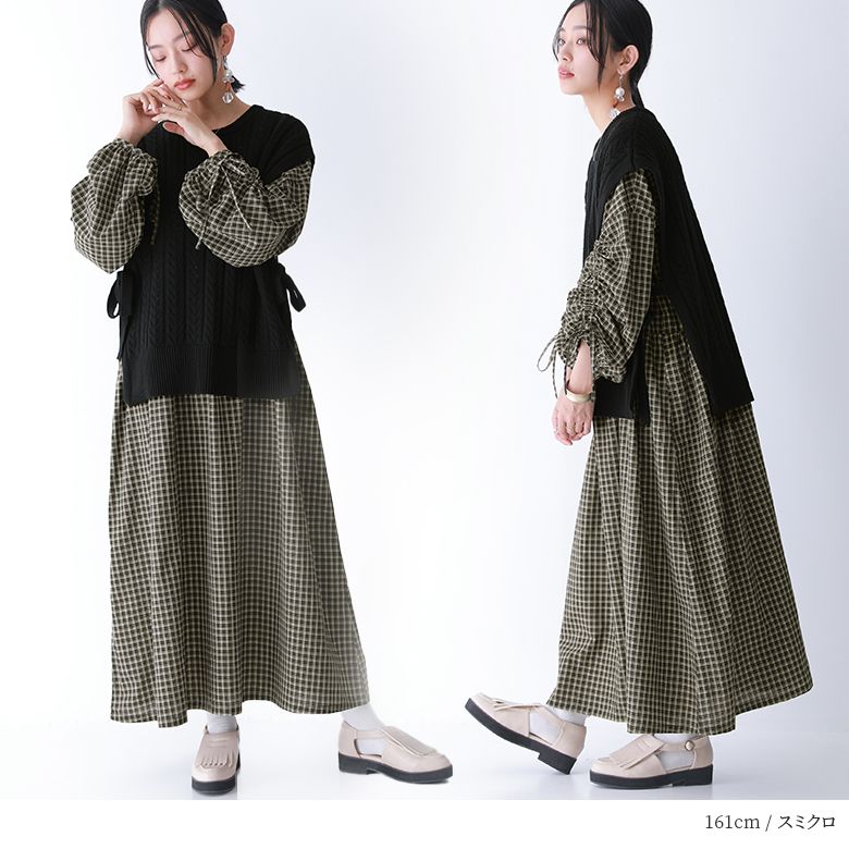 楽天市場】ワンピース レディース ドレス 長袖 7分袖 5分袖 ロング