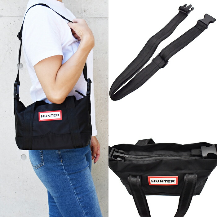 楽天市場】HUNTER ハンター トートバッグ 2WAY ナイロン ミニ トップ