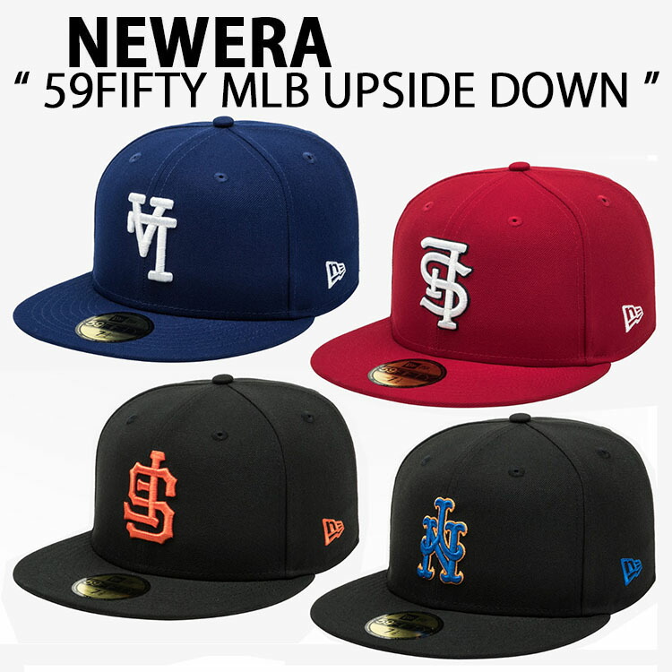 楽天市場】NEWERA ニューエラ キャップ 逆ロゴ 59FIFTY MLB UPSIDE