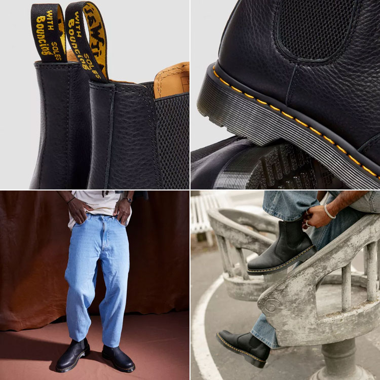 楽天市場】Dr.Martens ドクターマーチン サイドゴア レザーシューズ