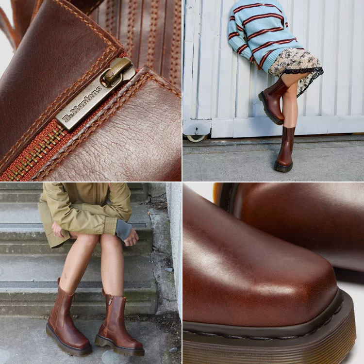 楽天市場】Dr.Martens ドクターマーチン サイドジップ ブーツ Amaayah