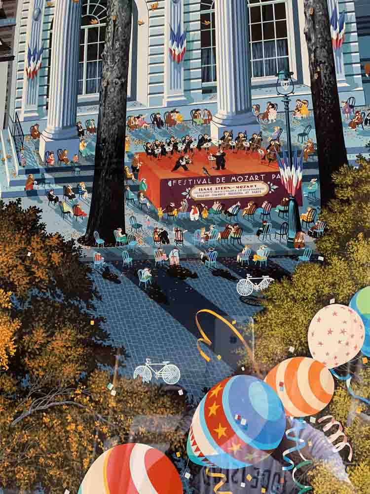 楽天市場】ヒロ、ヤマガタ／コンサートII シルクスクリーン 絵画 ED