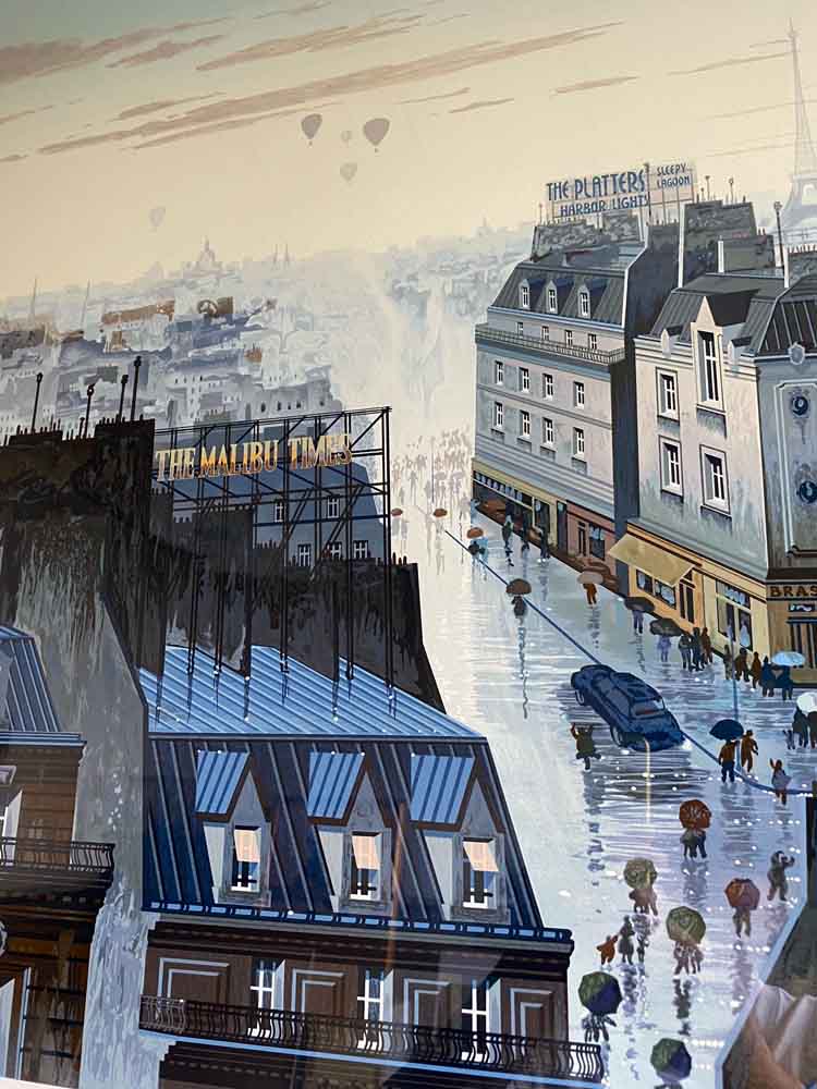 楽天市場】ヒロ、ヤマガタ レイニーデイII シルクスクリーン 版画 ED