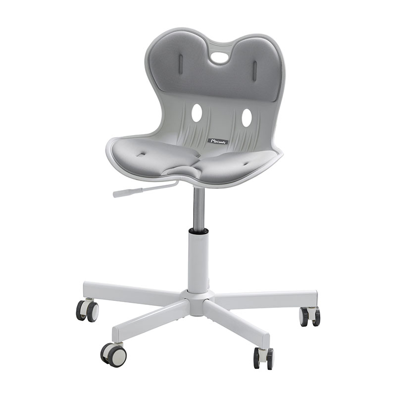 楽天市場】骨盤サポートチェア キャスター付き グレー デスクチェア